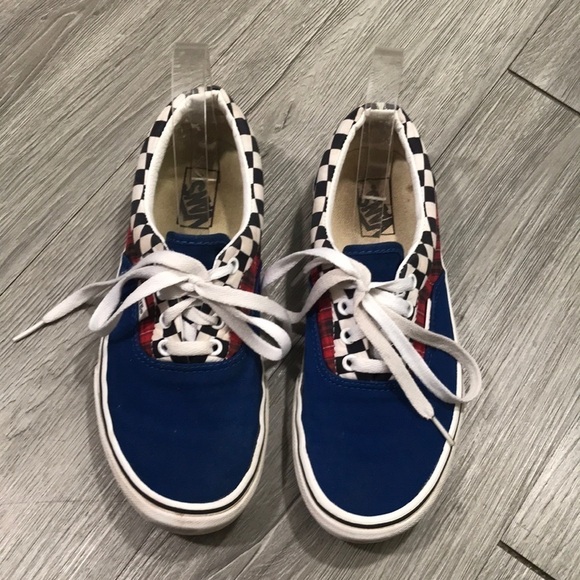 Vans Multiple Plaid Classic Lace Ups size 6.5 - Picture 2 of 10